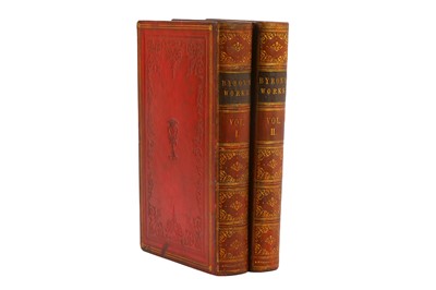 Lot 1 - TWO VOLUMES OF THE WORKS OF LORD BYRON WITH...