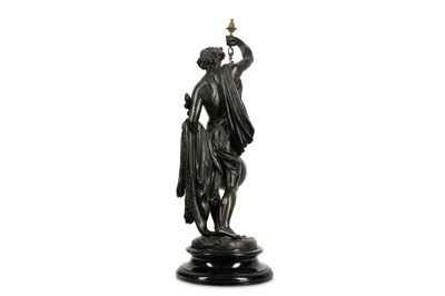 Lot 217 - A LATE 19TH CENTURY AND LATER FRENCH SPELTER...