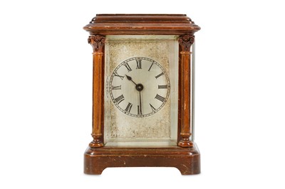 Lot 230 - A LATE 19TH CENTURY FRENCH CARRIAGE CLOCK IN A...