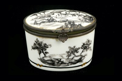 Lot 254 - A mid-19th century Continental porcelain...