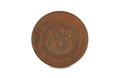 Lot 5 - A COMMEMORATIVE BRONZE MEDALLION FOR LORD...