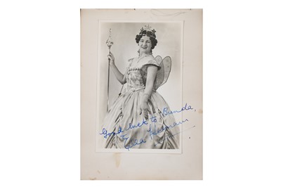 Lot 16 - Autograph Album.- Actors & Opera Singers