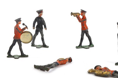 Lot 636 - A set of Britains type lead Salvation Army...