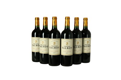 Lot 163 - 6 Bottles of Chateau Talbot 2007