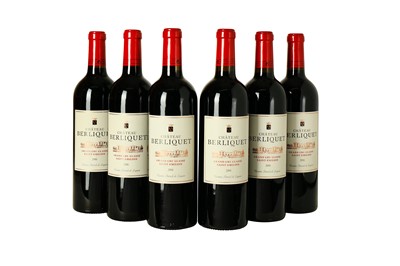 Lot 62 - 6 Bottles of Chateau Berliquet 2006