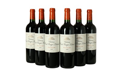 Lot 108 - 6 Bottles of Haut-Bages Liberal 2009