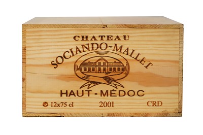 Lot 161 - 12 Bottles of Chateau Sociando-Mallet 2001 in...