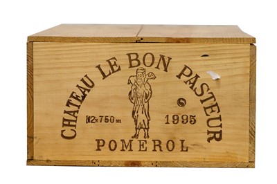 Lot 127 - 12 Bottles of Chateau Le Bon Pasteur 1995 in...