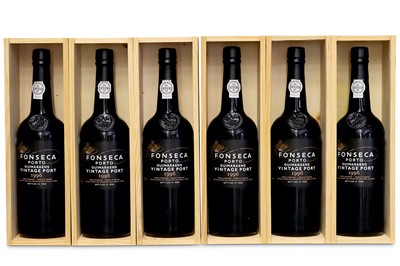 Lot 415 - 6 Bottles of Fonseca's Quinta de Guimarens...