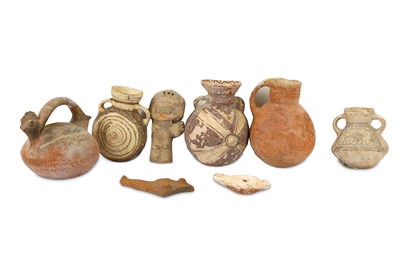 Lot 312 - A GROUP OF PRE-COLUMBIAN STYLE VESSELS...
