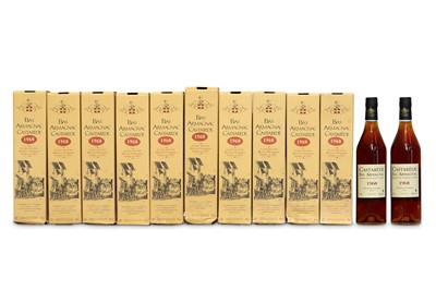 Lot 467 - 12 Bottles of Castaredé Bas Armagnac 1968  In...