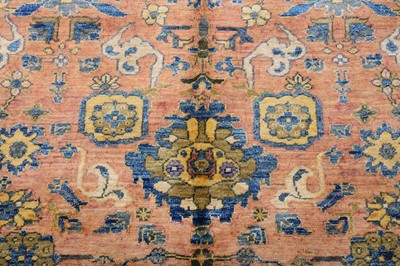 Lot 21 - FINE CARPET OF MAHAL DESIGN approx: 6ft.10in....