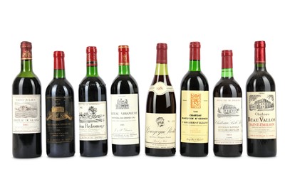 Lot 209 - A Selection of 8 Red Wines from Burgundy and...