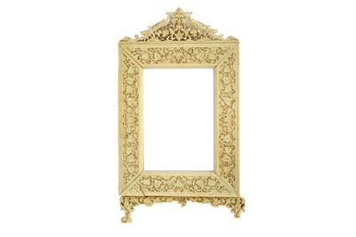 Lot 199 - AN INDIAN IVORY FRAME India, 19th century Of...