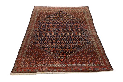Lot 3 - A VERY FINE ANTIQUE SENNEH RUG, WEST PERSIA...