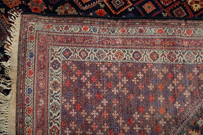 Lot 3 - A VERY FINE ANTIQUE SENNEH RUG, WEST PERSIA...