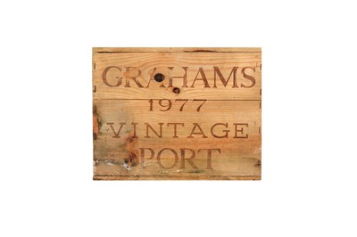 Lot 408 - 12 Bottles of Graham's Port 1977 in Original...