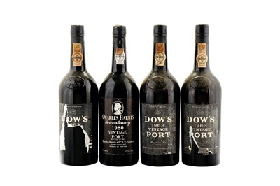 Lot 425 - 4 Bottles of assorted Ports 3 Bottles of Dow's...