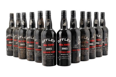 Lot 412 - 12 Bottles of Offley Boa Vista port 1985...