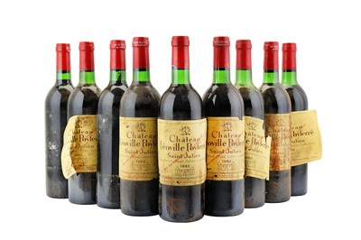 Lot 142 - 9 Bottles of Chateau Leoville-Poyferre 1982...