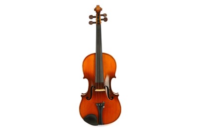 Lot 580 - A French Le Marquis Delair Doiseaux Anno violin