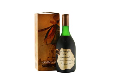Lot 939 - Sempé Armagnac 1916 bottled for former Prime Minister Harold Wilson