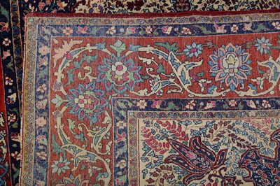 Lot 18 - A VERY FINE KIRMAN RUG, SOUTH PERSIA approx:...