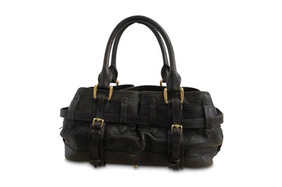 Lot 102 - Burberry Brown Leather Shoulder Bag