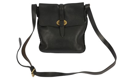 Lot 104 - Mulberry Black Leather Crossbody Bag