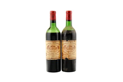 Lot 61 - 2 Bottles of Chateau Batailley 1961 Paulliac,...