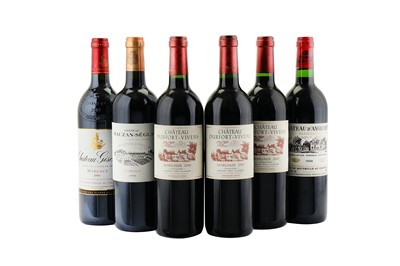 Lot 198 - 6 Bottles of Mixed Margaux Vineyards Margaux,...