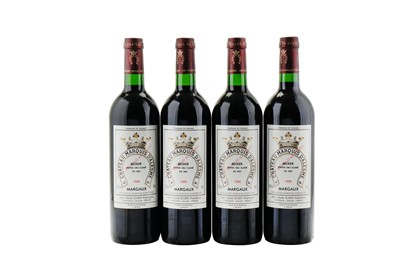 Lot 147 - 4 Bottles of Marquis D'Alesme 1998 Margaux,...