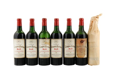 Lot 125 - 7 Bottles of Chateau Langoa-Barton 1962 7...