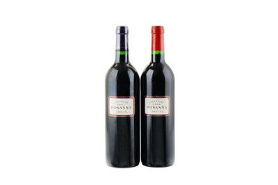 Lot 112 - 2 Bottles of Chateau Hosanna from 2000(1) &...