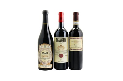 Lot 336 - 3 Bottles of Various Italian Wines 1 Bottles...