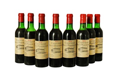 Lot 111 - 8 Bottles of Chateau Haut-Marbuzet, 1970. Half...