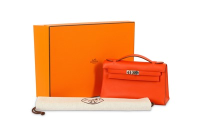 Hermes Kelly Mini Pochette Capucine