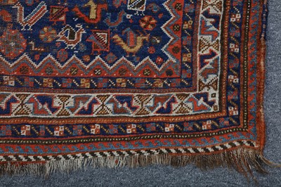 Lot 12 - A HAMSEH RUG, SOUTH-WEST PERSIA approx:...
