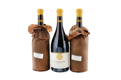 Lot 273 - 3 Bottles of Chapoutier L'Ermite Rouge 2008...