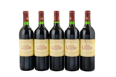 Lot 170 - 5 Bottles of Pavillon Rouge 1995 Margaux,...