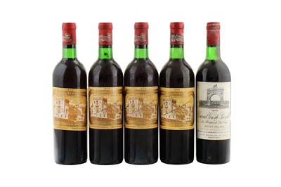 Lot 180 - 5 Bottles in a Mixed Case. 3x Beaucaillou...