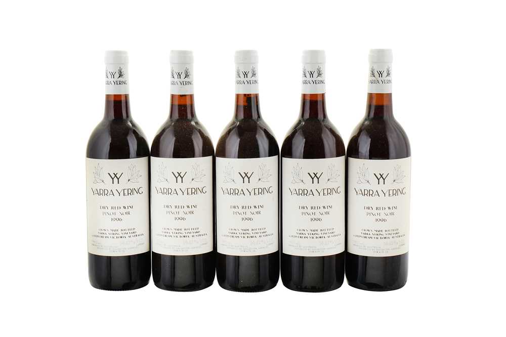 Lot 345 - 5 Bottles of Yarra Yering Pinot Noir 1996...