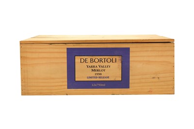 Lot 347 - 11 Bottles of De Bortolli Yarra Merlot 1998 in...