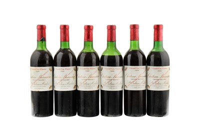 Lot 67 - 6 Bottles of Chateau Branaire Duluc-Ducru 1966...