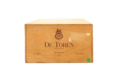 Lot 315 - 12 Bottles of De Toren Fusion V 2000 South...