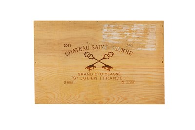 Lot 158 - 6 Bottles of Chateau Saint-Pierre 2011...