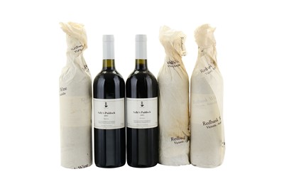 Lot 350 - 5 Bottles of Redbank Sally's Paddock Red 1997...