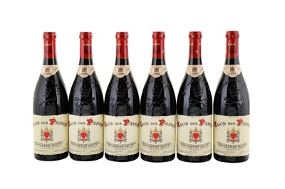 Lot 266 - 6 Bottles of Clos des Papes...