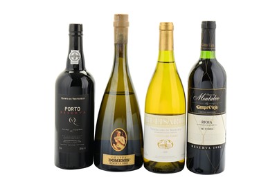 Lot 371 - 4 Assorted Bottles of Wine, Port and Grappa 1...