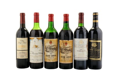 Lot 201 - 6 Bottles of French Wines from Various...